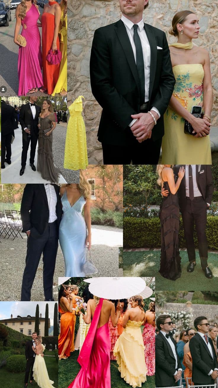 Outfit inspiration for Pelin & Lorenzo wedding